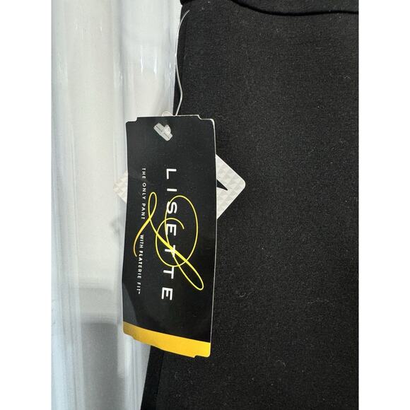 Lisette A-Line Skirt W/Leather Piping In Black Women’s Size 8 NWT - Picture 2 of 5